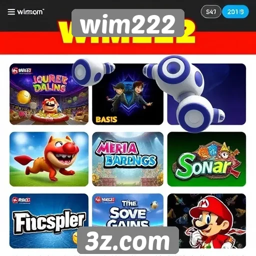 Principais jogos disponíveis em wim222